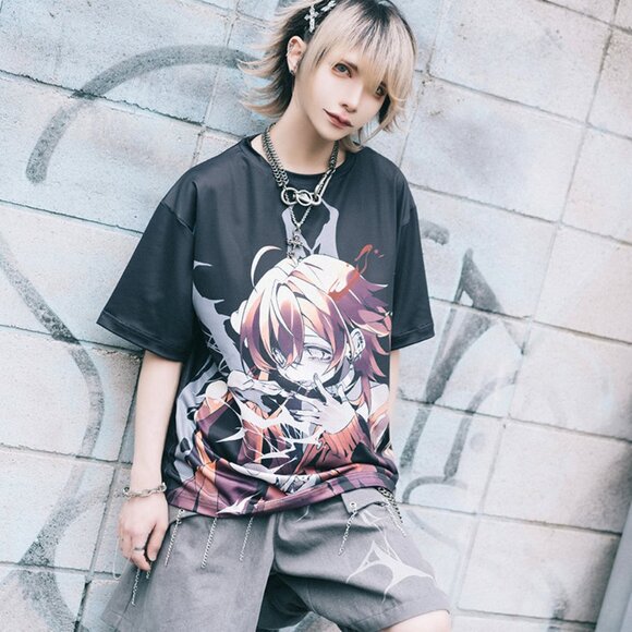 ACDC Rag x Gedraji Cryptid Corpse Black Oversized Tee - Picture 6 of 6